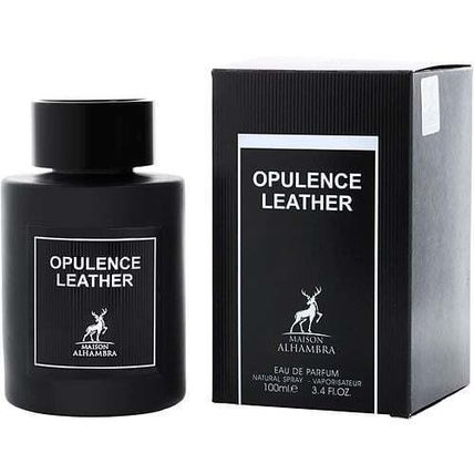 MAISON ALHAMBRA OPULENCE LEATHER by Maison Alhambra EAU DE PARFUM SPRAY 3.4 O...