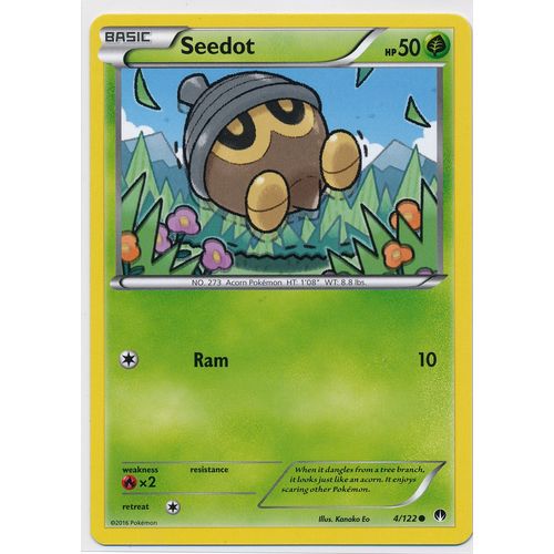 Pokemon XY BREAKPoint #004/122 Seedot