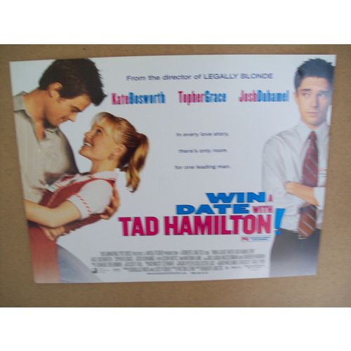 WIN A DATE WITH TAD HAMILTON Kate Bosworth, Topher Grace Mini Poster