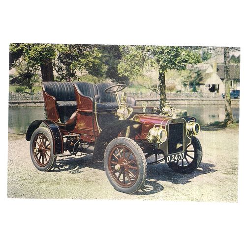 1906 CAILLAC veteran car vintage unused postcard J Arthur Dixon T 7412 #