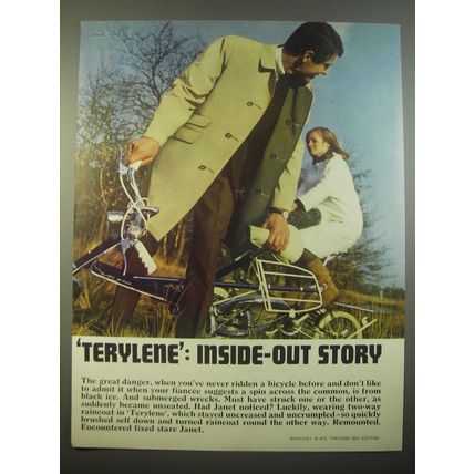 1966 Imperial Chemical Industries Terylene Ad - Terylene: Inside-Out Story