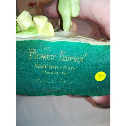 DANBURY MINT,CICELY MARY BARKER, FLOWER FAIRIES, WALLFLOWER FAIRY, 1988. Mint.