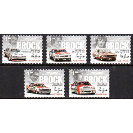 AUSTRALIA: 2022, BROCK, KING OF THE MOUNTAIN, MINT NEVER HINGED SET OF 5 STAMPS.