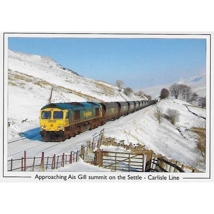 Approaching Ais Gill summit on the Settle - Carlisle Line