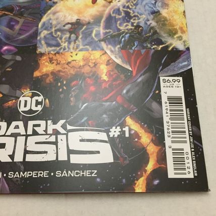2022 DC Comics Dark Crisis Jim Lee Homage Variant #1