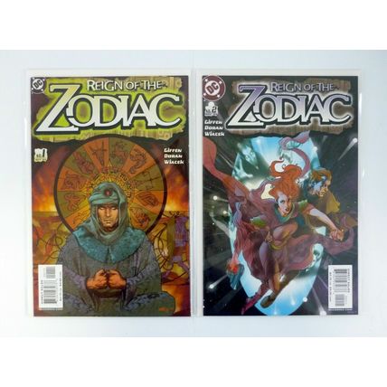 Reign of the Zodiac #1,2 DC Comics Lot of 2 NM-NM+ 2003