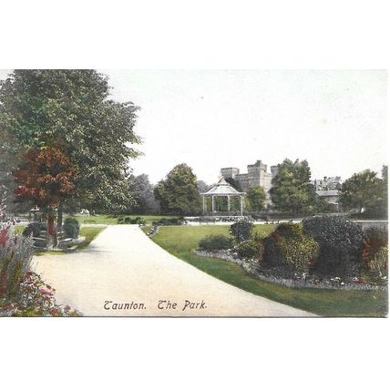 The Park - TAUNTON - Somerset - 1905 Postcard (00230)