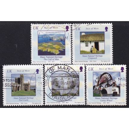 Isle of Man 2004 SG 1162-6 Used - Landmarks (E-640 (9))