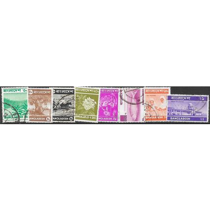 1973/1976 8 different values - fine used (o) - large issue