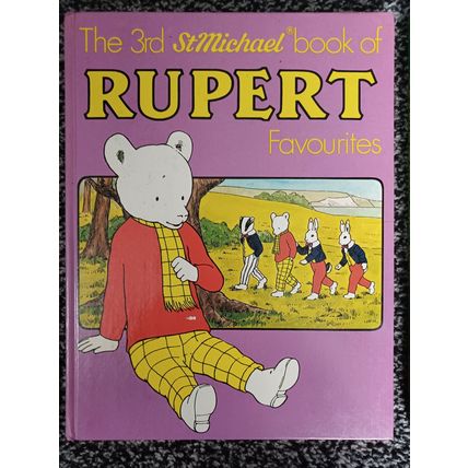 1979 PURNELL "THE BOOK OF RUPERT FAVOURITES "EXCELLENT,UNSPOILED.MARKS&SPENCER