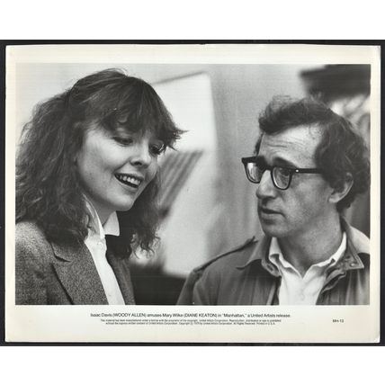 MANHATTAN 1979 Woody Allen, Diane Keaton 10x8 STILL #13