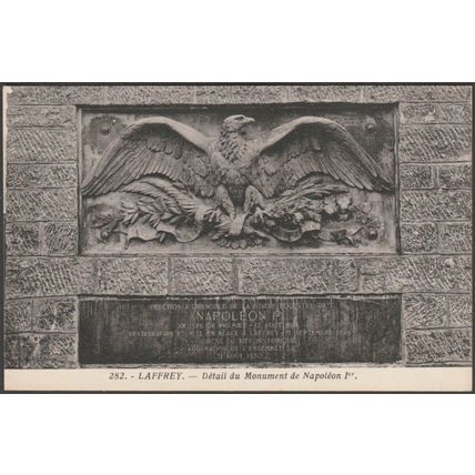 Détail du Monument de Napoléon 1er, Laffrey, c.1910s - Martinotto Frères CPA