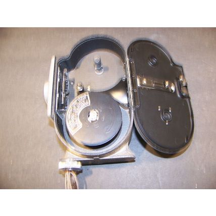 Bell & Howell 8MM 134 Video Camera w/ Leather Case Vintage Art Deco