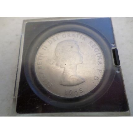 UK / GB - Winston Churchill - Commemorative Crown - 1965 - Small Black Case