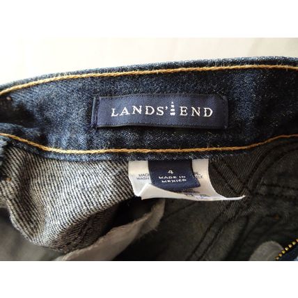 Jeans - Lands' End Blue Jeans - 5-Pocket Jeans - Women - Size 4 - NWOT