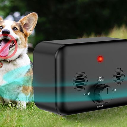 Ultrasonic Anti-Barking Device Pet Dog Control Outdoor Sonic Silencer Tool UK
