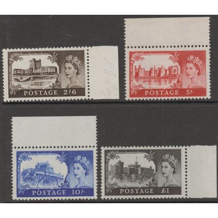 Sg759 - Sg762 1967/8 Castle set fresh mint never hinged (BSC)