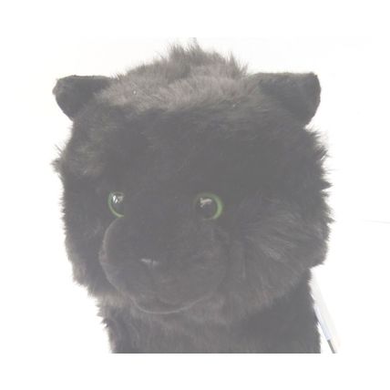 BLACK CAT 12" HAND MADE TOY PERSONALISED, GIFT WRAPPED OR AS IS