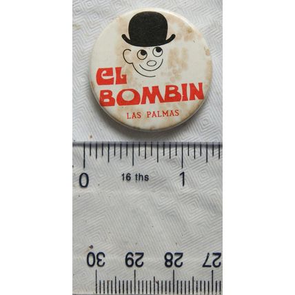 c.1980/90s Badge - El Bombin, Las Palmas