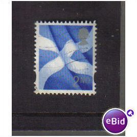 1999 GB SCOTTISH FLAG WITH MARGINS F/U SG S94