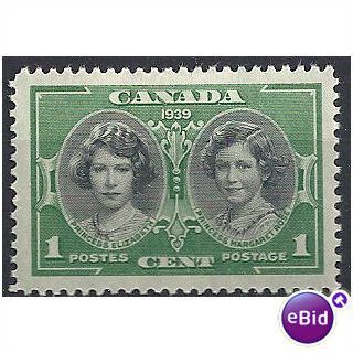 Canada 1939 SG372 1c Black & Green Mounted Mint. .