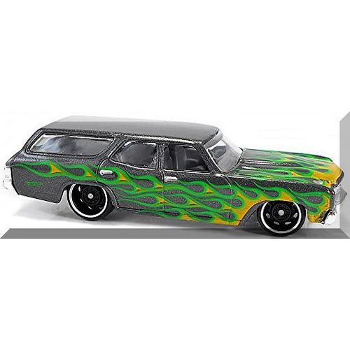 Hot Wheels - '70 Chevelle SS Wagon: HW Flames #3/10 - #56/250 (2019) *Dark Gray*