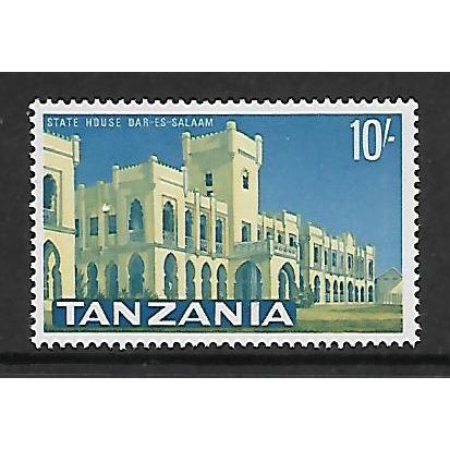 TANZANIA 1965 10s STATE HOUSE SG 140 M MINT