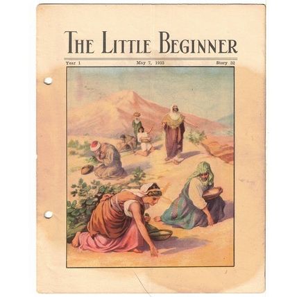 THE LITTLE BEGINNER MAY 7, 1933 Story # 32