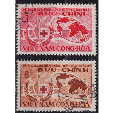 VIETNAM SÜD SOUTH [1963] MiNr 0296 ex ( O/used ) [01] Rotes Kreuz