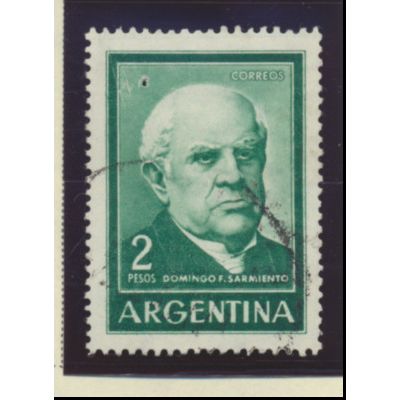 Argentina Stamp Scott #742, Used
