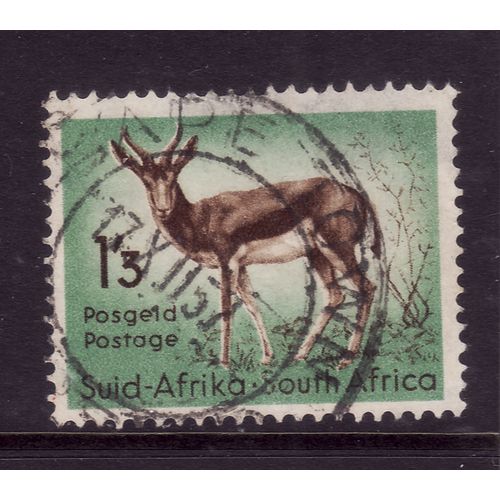 SOUTH AFRICA 1954 WILD ANIMALS 1s.3d SPRINGBOK SG160 FINE USED