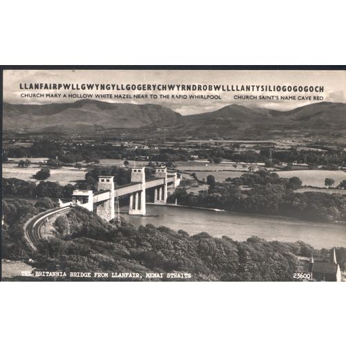 GB PC 1962 - LLANFAIRPWLLGWYNGYLLGOGERYCHWYRNDROBWLLL  LANTYSILIOGOGOGOCH Wales