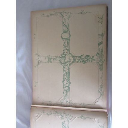 Edwardian German postcard album 50 pages room for 200 standard + 200 continental