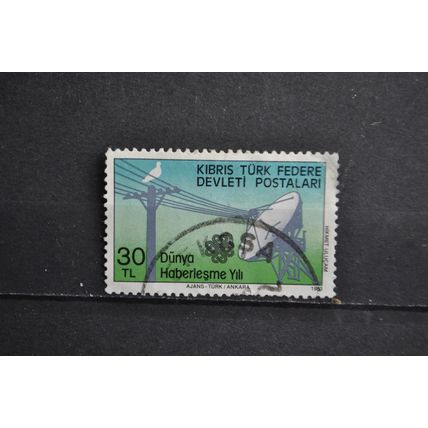 CYPRUS/turkish SG 138 USED