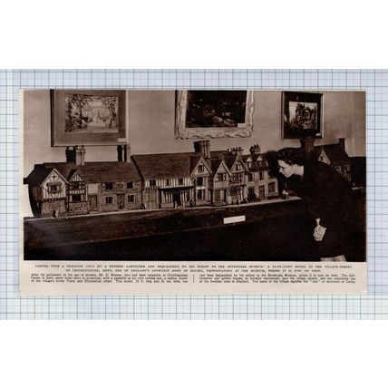 (5645) G Everest Castle Carpenter Chiddingstone Street Sevenoaks Museum - 1948