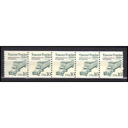 2457 10c Truck Just Clears MNH Dry Gum PNC 1/5 AA0517