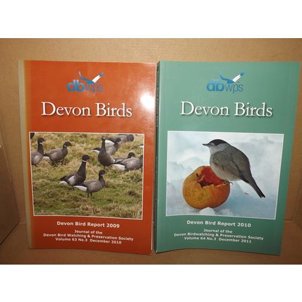 DEVON BIRDS (PB, VGC, 2009/2010) 2 volumes