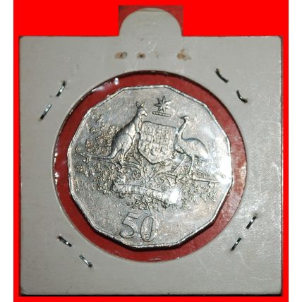 FEDERATION 1901: AUSTRALIA ★ 50 CENTS 2001 IN HOLDER! ★LOW START★NO RESERVE