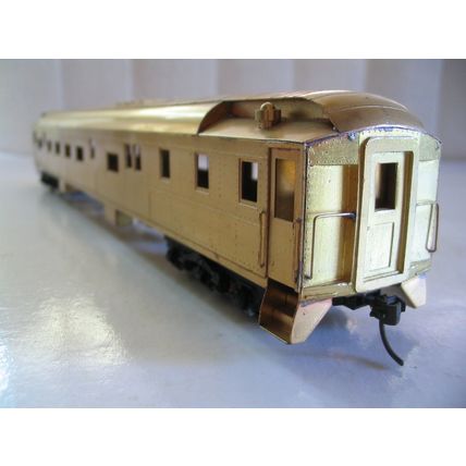 HO Scale Lambert 830 ATSF Brass Lounge Car 4115