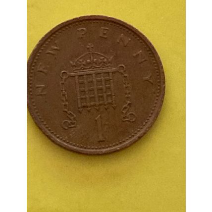 Umlaufmünze Großbritannien 1 Penny 1977