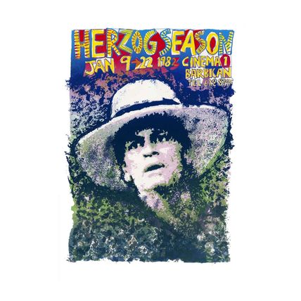 WERNER HERZOG 1983 Ken Meharg BARBICAN UK 20x30 POSTER