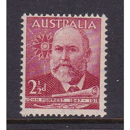 AUSTRALIA 1949 JOHN LORD FOREST 2½d MINT SG233