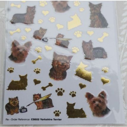Dog breed craft stickers many breeds available 29 designs peel and stick