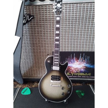 ADAM JONES -1979 GIBSON Les Paul Silverburst 1:4 Scale Replica Guitar~Axe Heaven