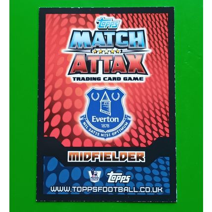 Match Attax 2014/15 ROSS BARKLEY Gold Limited Edition Card LE4