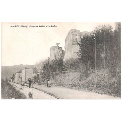 55 - Saint-Mihiel - ROUTE DE VERDUN LES ROCHES