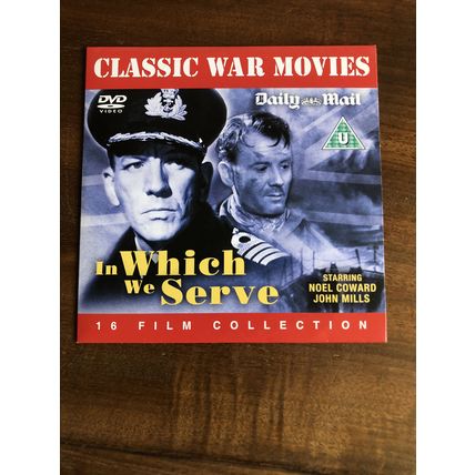 15 CLASSIC WAR FILMS ON 13 DVDs : NEW AND UNPLAYED SEE PHOTOS