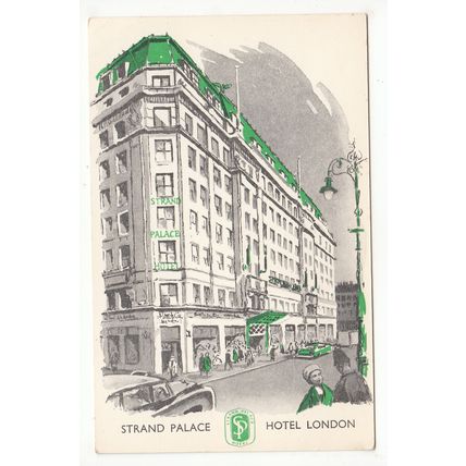 The Strand Palace Hotel London Postcard