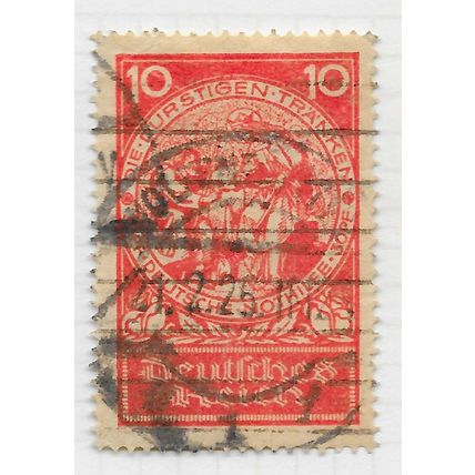 EMPIRE GERMANY 1924 CHARITY ST ELIZABETH GIVE WATER DRINK THIRSTY 10Pf Mi 352