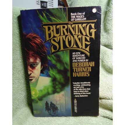 The Burning Stone, by Deborah Turner Harris PBO